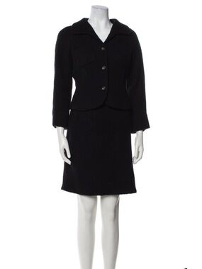 Jil Sander Classic Black Women's Jacket & Skirt Set